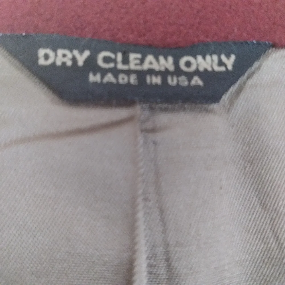 Bill‎ Blass Classic Camel Hair Rust Men's Fall Winter Vintage Blazer